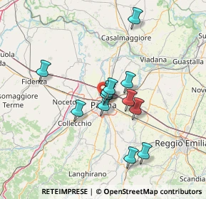 Mappa Via Oristano, 43122 Parma PR, Italia (11.23583)