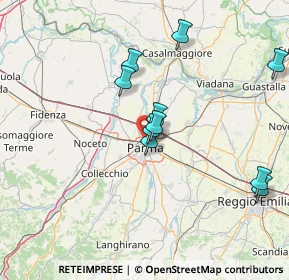 Mappa Via Oristano, 43122 Parma PR, Italia (20.74154)