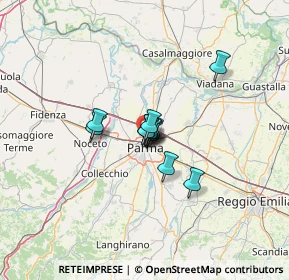 Mappa Via Alghero, 43122 Parma PR, Italia (6.61833)