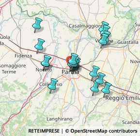 Mappa Via Oristano, 43122 Parma PR, Italia (11.74263)