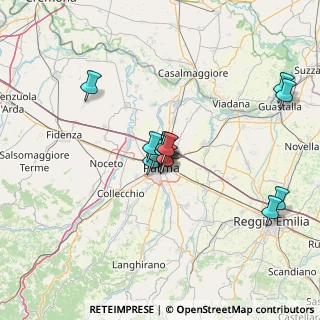 Mappa Via Oristano, 43122 Parma PR, Italia (10.95429)