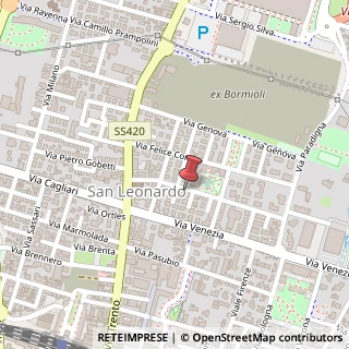 Mappa Via Giuseppe Micheli, 19, 43122 Parma, Parma (Emilia Romagna)