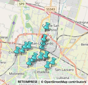 Mappa Via Enrico Mattei, 43122 Parma PR, Italia (1.75688)