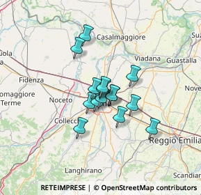Mappa Via Enrico Mattei, 43122 Parma PR, Italia (8.30133)