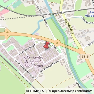 Mappa Via aleramo sibilla 4, 44100 Ferrara, Ferrara (Emilia Romagna)