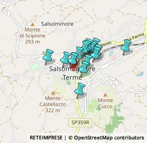 Mappa Largo Roma, 43039 Salsomaggiore Terme PR, Italia (0.50438)