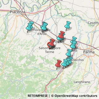 Mappa Piazzale Berzieri, 43039 Salsomaggiore Terme PR, Italia (12.4765)