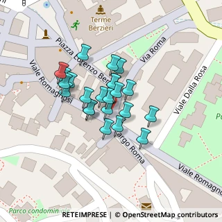 Mappa Piazzale Berzieri, 43039 Salsomaggiore Terme PR, Italia (0.03783)