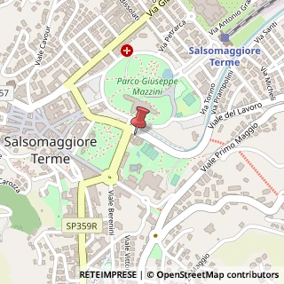 Mappa Via del Lavoro, 4, 43039 Salsomaggiore Terme, Parma (Emilia Romagna)