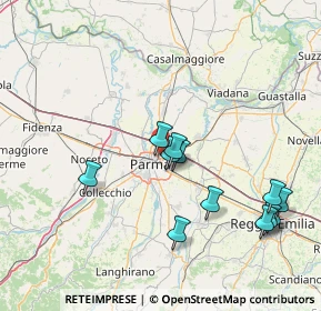 Mappa Via Pietro Zani, 43122 Parma PR, Italia (15.83083)