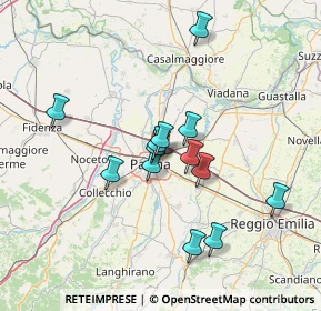 Mappa Via Pietro Zani, 43122 Parma PR, Italia (12.12231)
