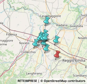 Mappa Via Pietro Zani, 43122 Parma PR, Italia (6.09727)