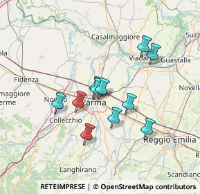 Mappa Via Pietro Zani, 43122 Parma PR, Italia (11.04364)