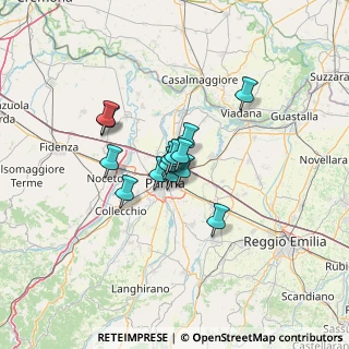 Mappa Via Pietro Zani, 43122 Parma PR, Italia (8.03357)