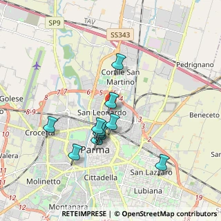 Mappa Via Don Giuseppe Cavalli, 43122 Parma PR, Italia (1.66727)