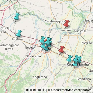Mappa Via Don Giuseppe Cavalli, 43122 Parma PR, Italia (14.18214)