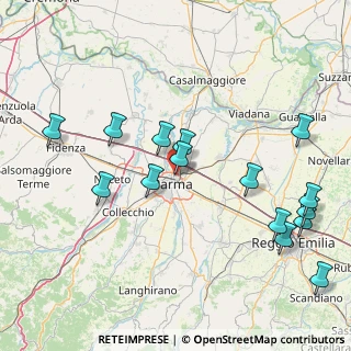 Mappa Via Don Giuseppe Cavalli, 43122 Parma PR, Italia (18.552)