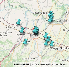 Mappa Via Don Giuseppe Cavalli, 43122 Parma PR, Italia (11.03833)