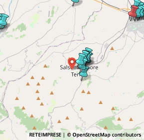 Mappa Via Cervara, 43039 Salsomaggiore Terme PR, Italia (5.727)