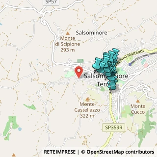 Mappa Via Cervara, 43039 Salsomaggiore Terme PR, Italia (0.773)