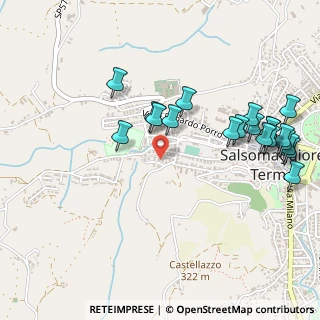 Mappa Via Cervara, 43039 Salsomaggiore Terme PR, Italia (0.587)