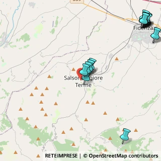 Mappa Viale del Milite Ignoto, 43039 Salsomaggiore Terme PR, Italia (6.307)