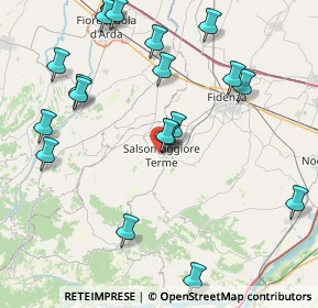 Mappa Viale del Milite Ignoto, 43039 Salsomaggiore Terme PR, Italia (9.732)