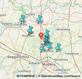 Mappa 41012 Migliarina MO, Italia (9.50364)