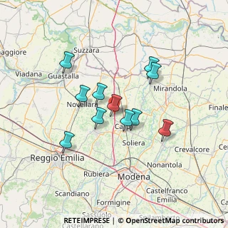 Mappa 41012 Migliarina MO, Italia (11.32455)