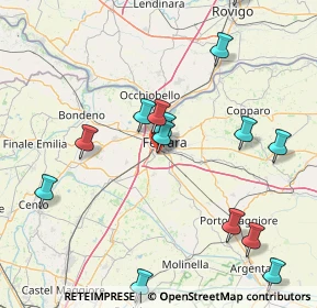 Mappa Via Malagù, 44124 Ferrara FE, Italia (18.45929)