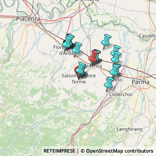 Mappa Borgo Castellazzo, 43039 Salsomaggiore Terme PR, Italia (11.089)