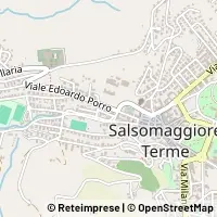 Mapa Salsomaggiore Terme