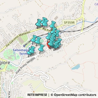 Mappa Via Libero Grassi, 43039 Salsomaggiore Terme PR, Italia (0.284)