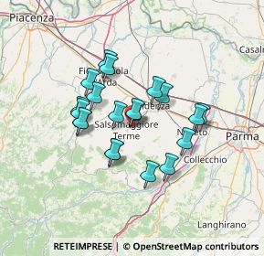 Mappa Via Libero Grassi, 43039 Salsomaggiore Terme PR, Italia (10.8945)