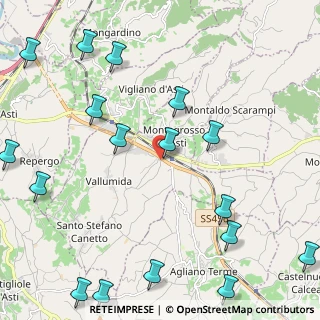 Mappa Via Nalberone, 14048 Montegrosso D'asti AT, Italia (3.04118)