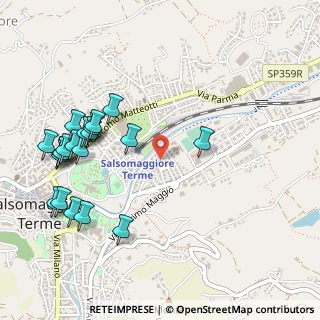 Mappa Via Bruno Buozzi, 43039 Salsomaggiore Terme PR, Italia (0.6065)