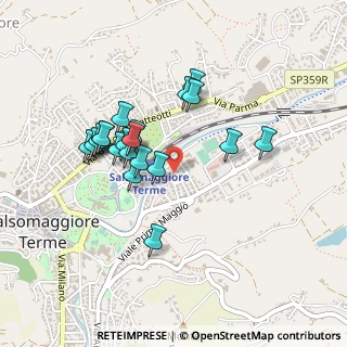 Mappa Via Bruno Buozzi, 43039 Salsomaggiore Terme PR, Italia (0.4)