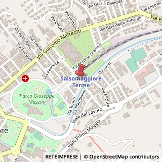 Mappa Piazzale Stazione, 3, 43039 Salsomaggiore Terme, Parma (Emilia Romagna)