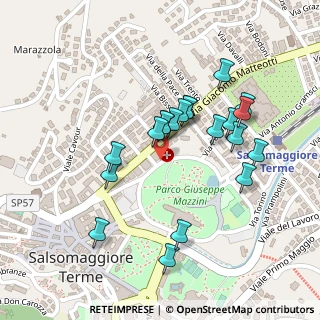 Mappa Parco Giuseppe Mazzini, 43039 Salsomaggiore Terme PR, Italia (0.2125)