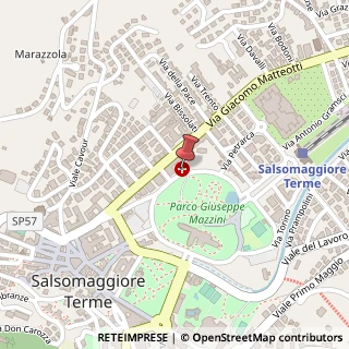 Mappa Parco G. Mazzini, 11, 43039 Salsomaggiore Terme, Parma (Emilia Romagna)