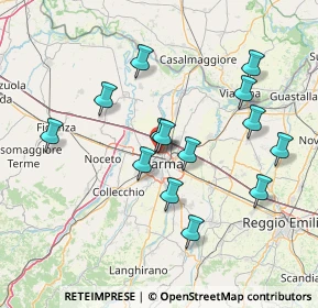 Mappa Via Giuseppe Parini, 43126 Parma PR, Italia (14.24857)