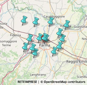 Mappa Via Salvatore Quasimodo, 43126 Parma PR, Italia (11.17333)