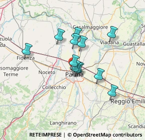 Mappa Via Salvatore Quasimodo, 43126 Parma PR, Italia (10.49083)