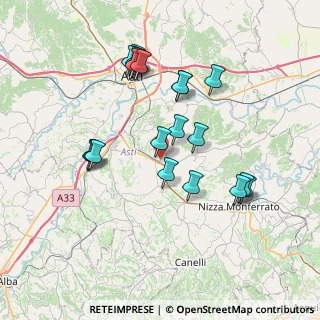 Mappa Via 20 Settembre, 14048 Montegrosso D'asti AT, Italia (7.268)