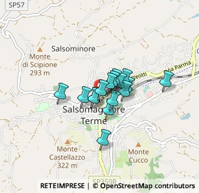 Mappa Via G. Rossini, 43039 Salsomaggiore Terme PR, Italia (0.46625)