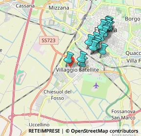 Mappa Via Boito Arrigo, 44124 Ferrara FE, Italia (1.8655)