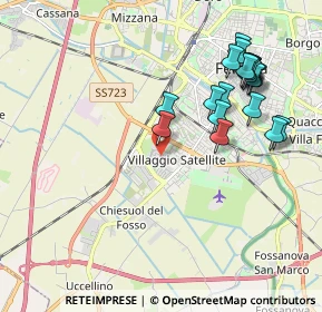 Mappa Via Boito Arrigo, 44124 Ferrara FE, Italia (2.139)