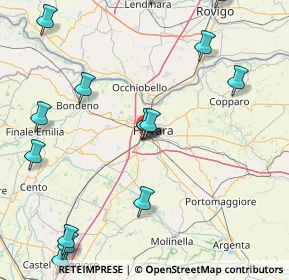 Mappa Via Boito Arrigo, 44124 Ferrara FE, Italia (21.07067)