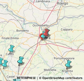 Mappa Via Boito Arrigo, 44124 Ferrara FE, Italia (31.354)