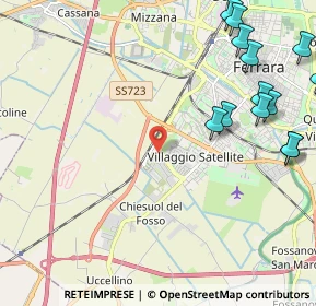 Mappa Via Bela Bartok, 44122 Ferrara FE, Italia (2.92846)